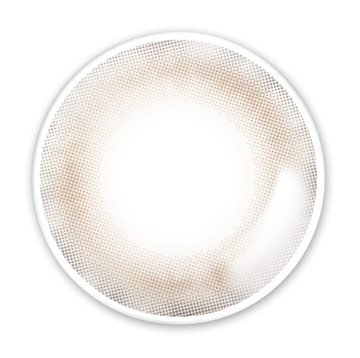 [月拋] Lensme PANDEIA 1 Month Beige｜月拋彩妝隱形眼鏡｜每盒2片