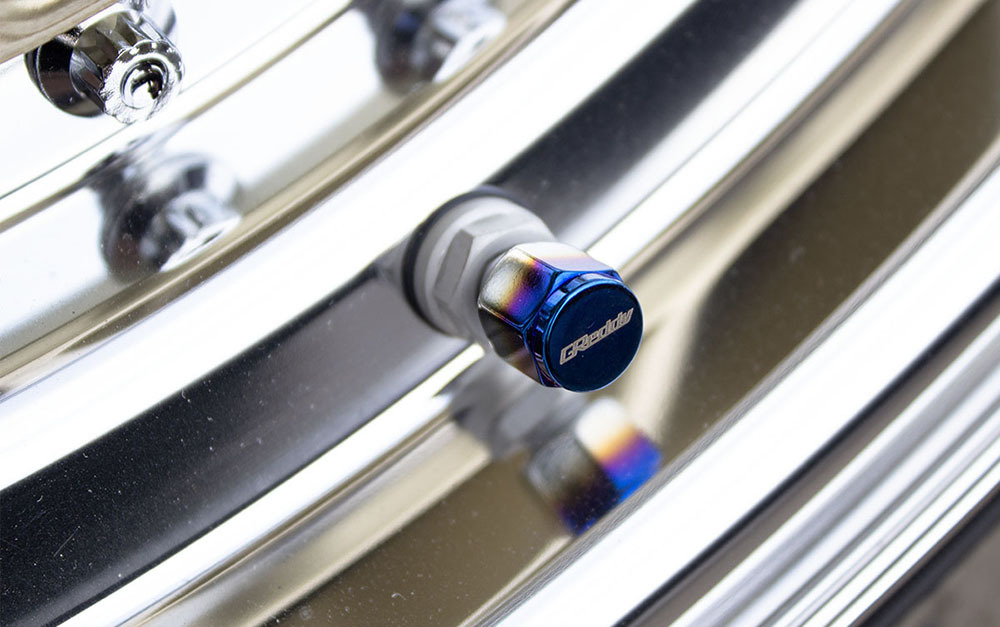 TRUST GReddy 氣嘴蓋 燒鈦色