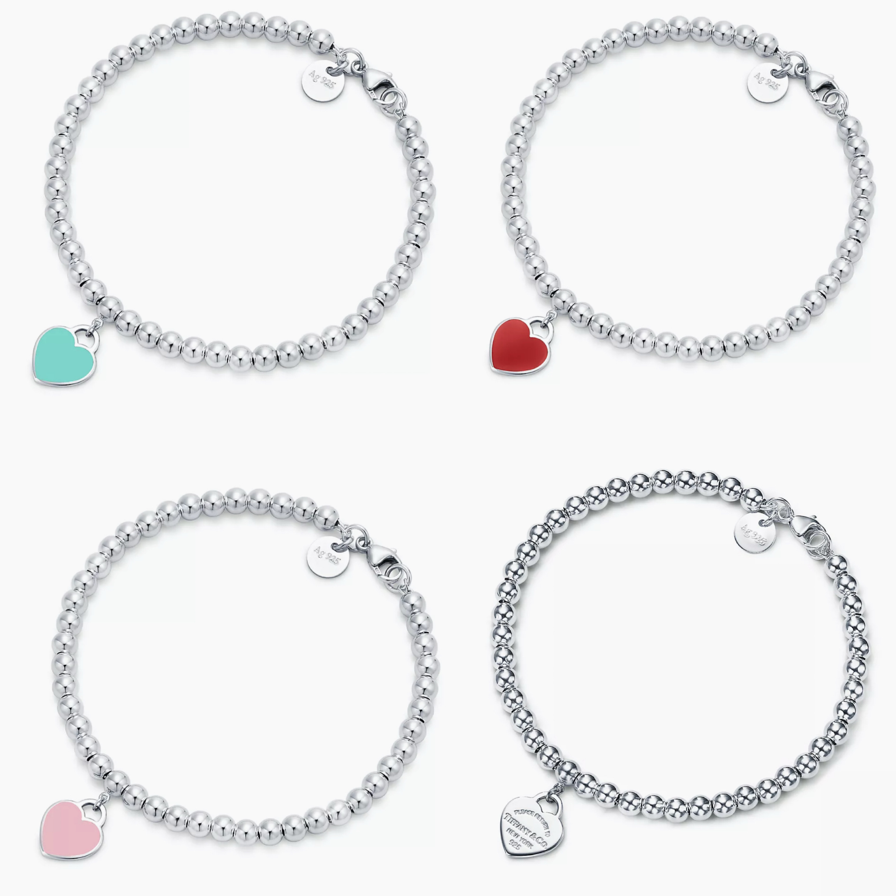 Tiffany - Return to Tiffany 心形珠珠手鏈