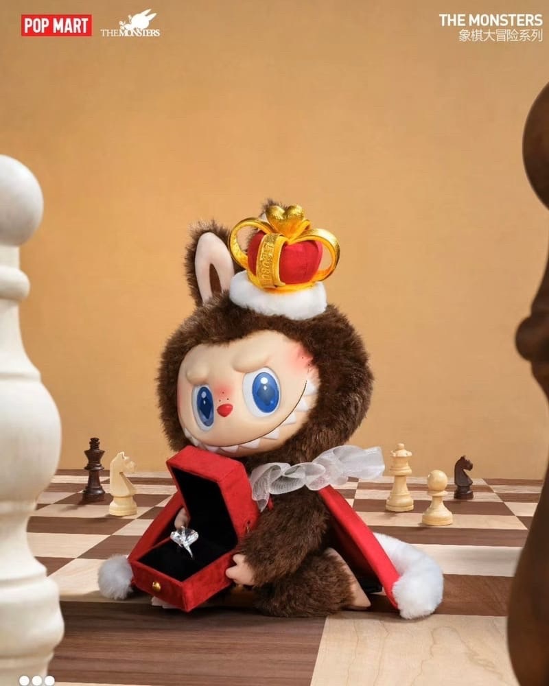 POPMART 泡泡瑪特 THE MONSTERS 象棋大冒險系列 LABUBU 國王