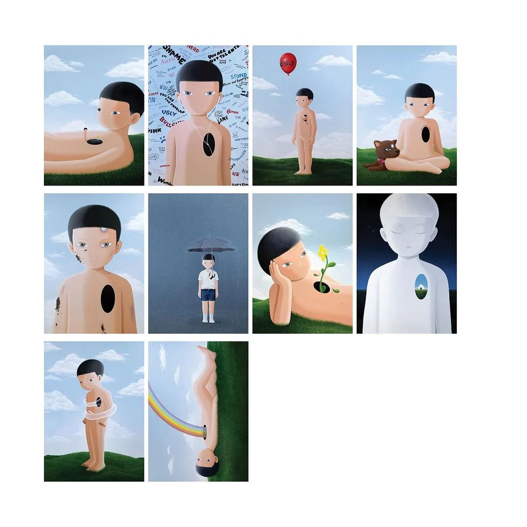 NO HEART HERE 明信片套組