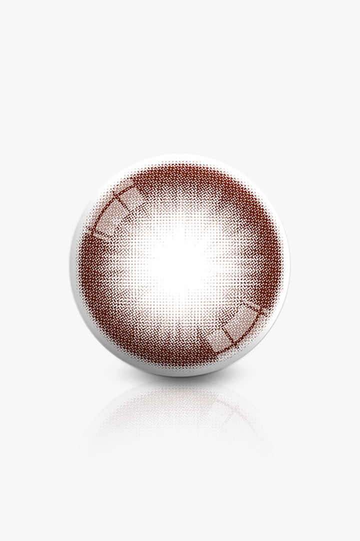 [15.0 mm] ANN365 Just Mega 1 Month Choco｜月拋彩妝隱形眼鏡｜每盒2片