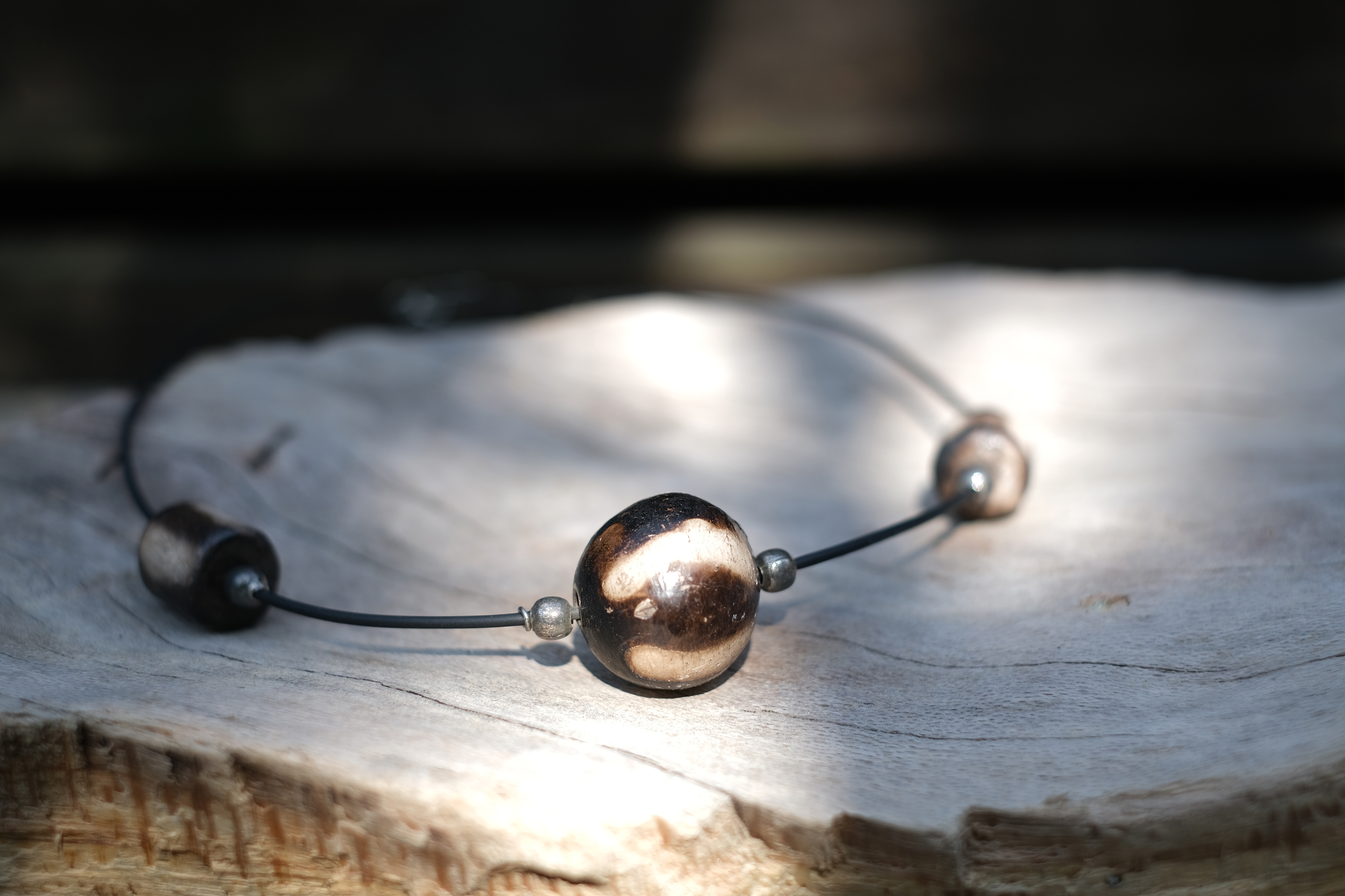 陶項鍊｜褐露｜宏都拉斯