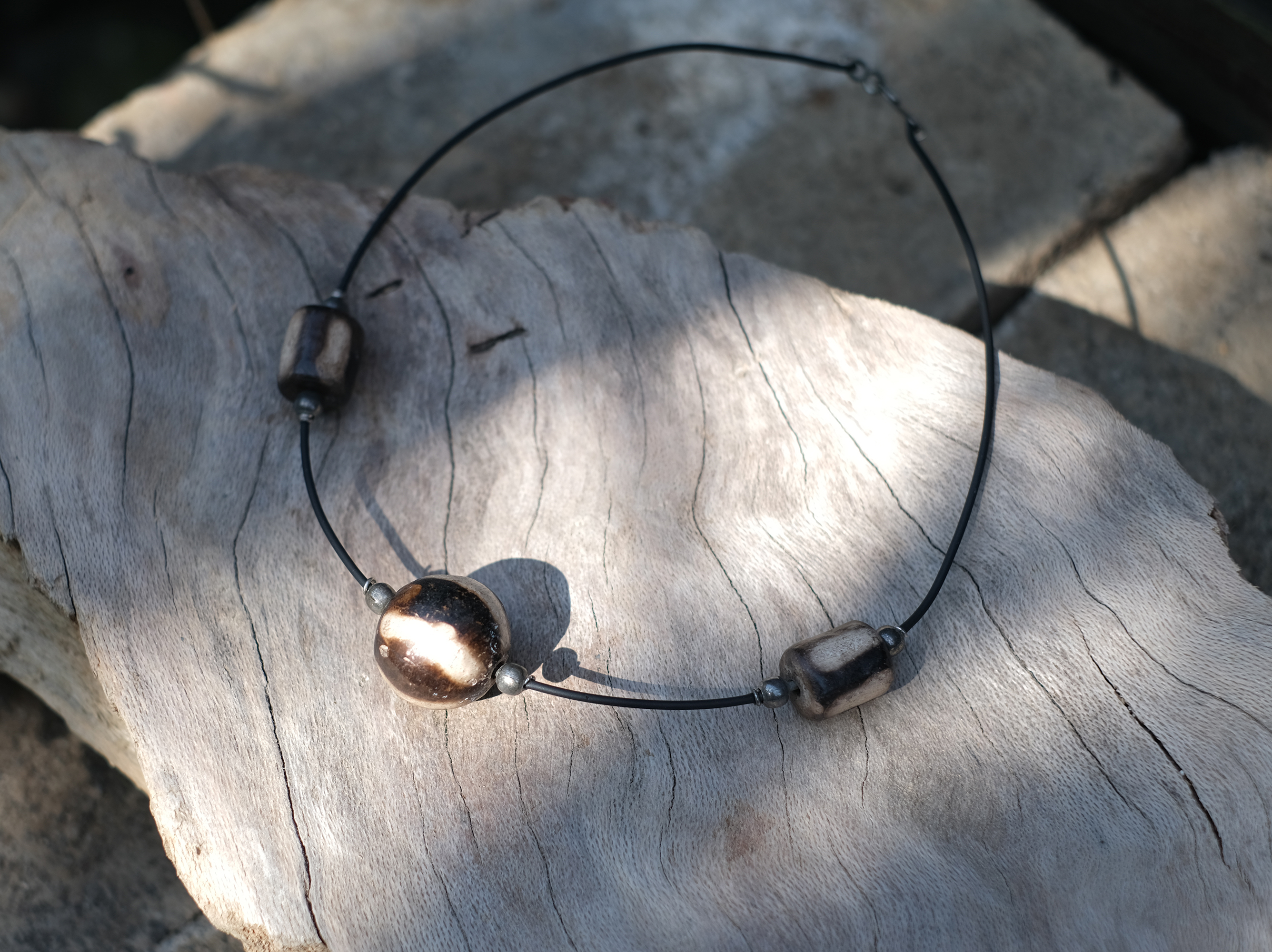 陶項鍊｜褐露｜宏都拉斯