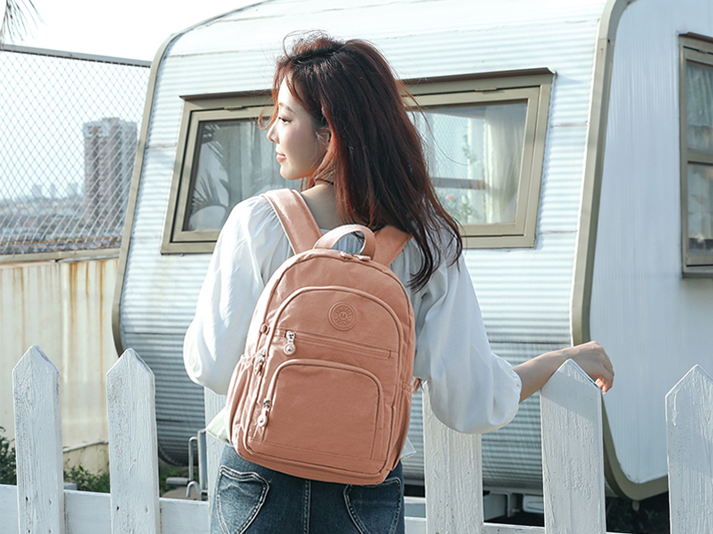 媽媽包推薦：Kiiwi O! 實用輕尼龍大容量後背包 GLADYS