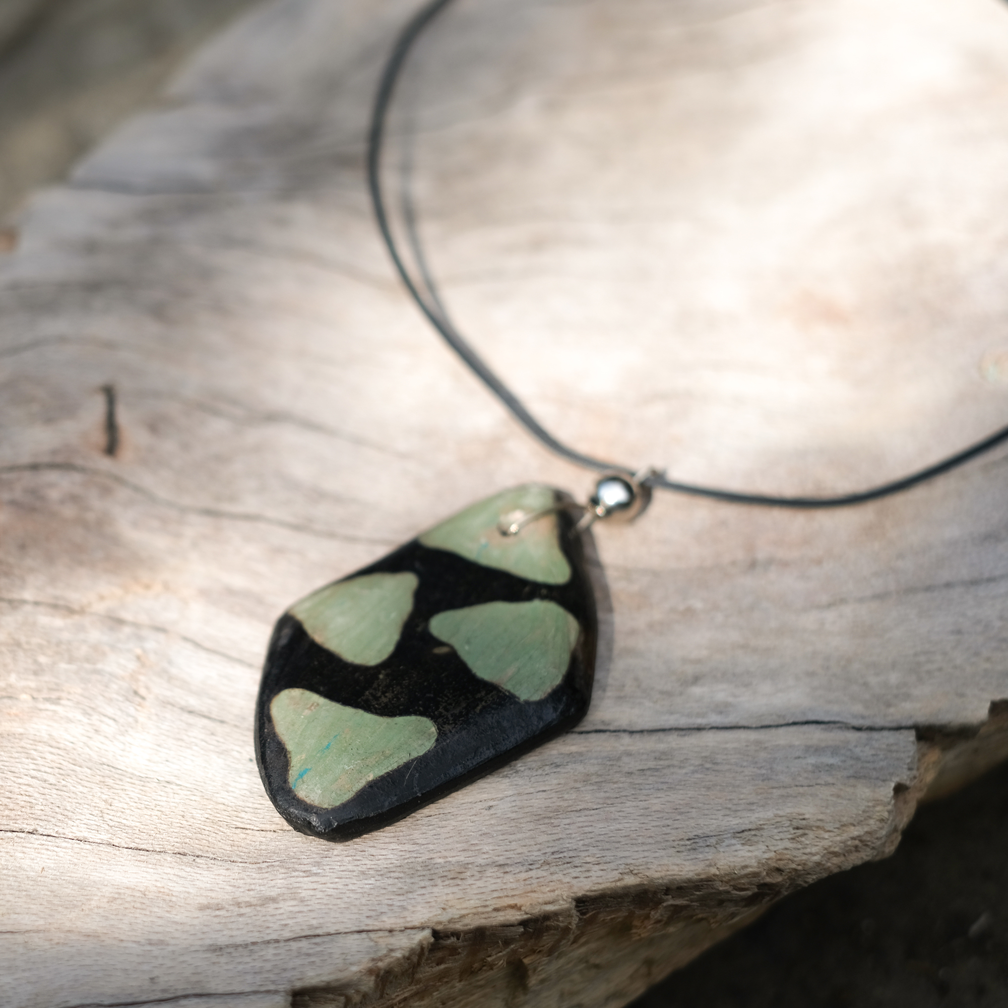 陶項鍊｜綠槿｜宏都拉斯