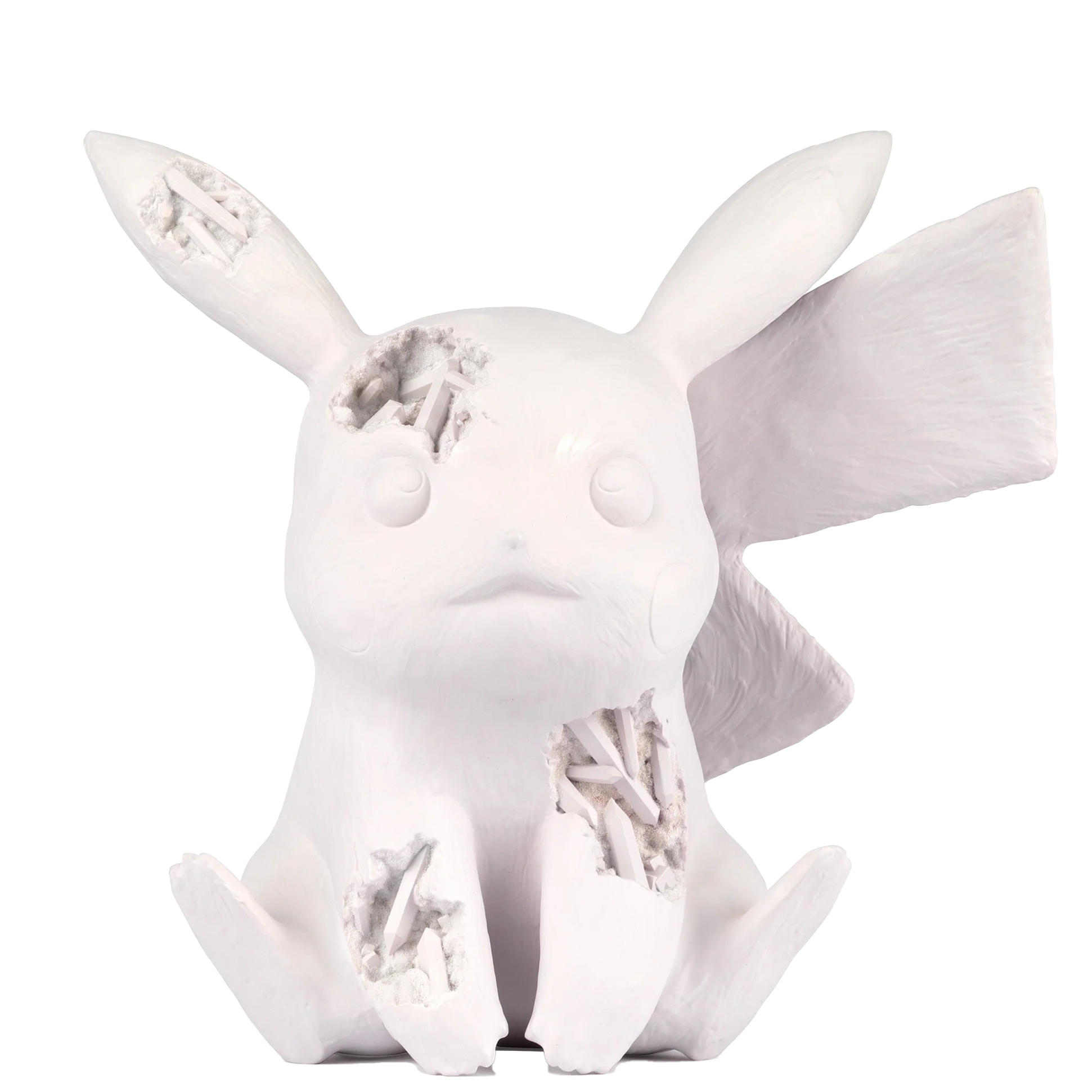 丹尼爾．阿爾軒 Daniel Arsham Pokemon seated Pikachu