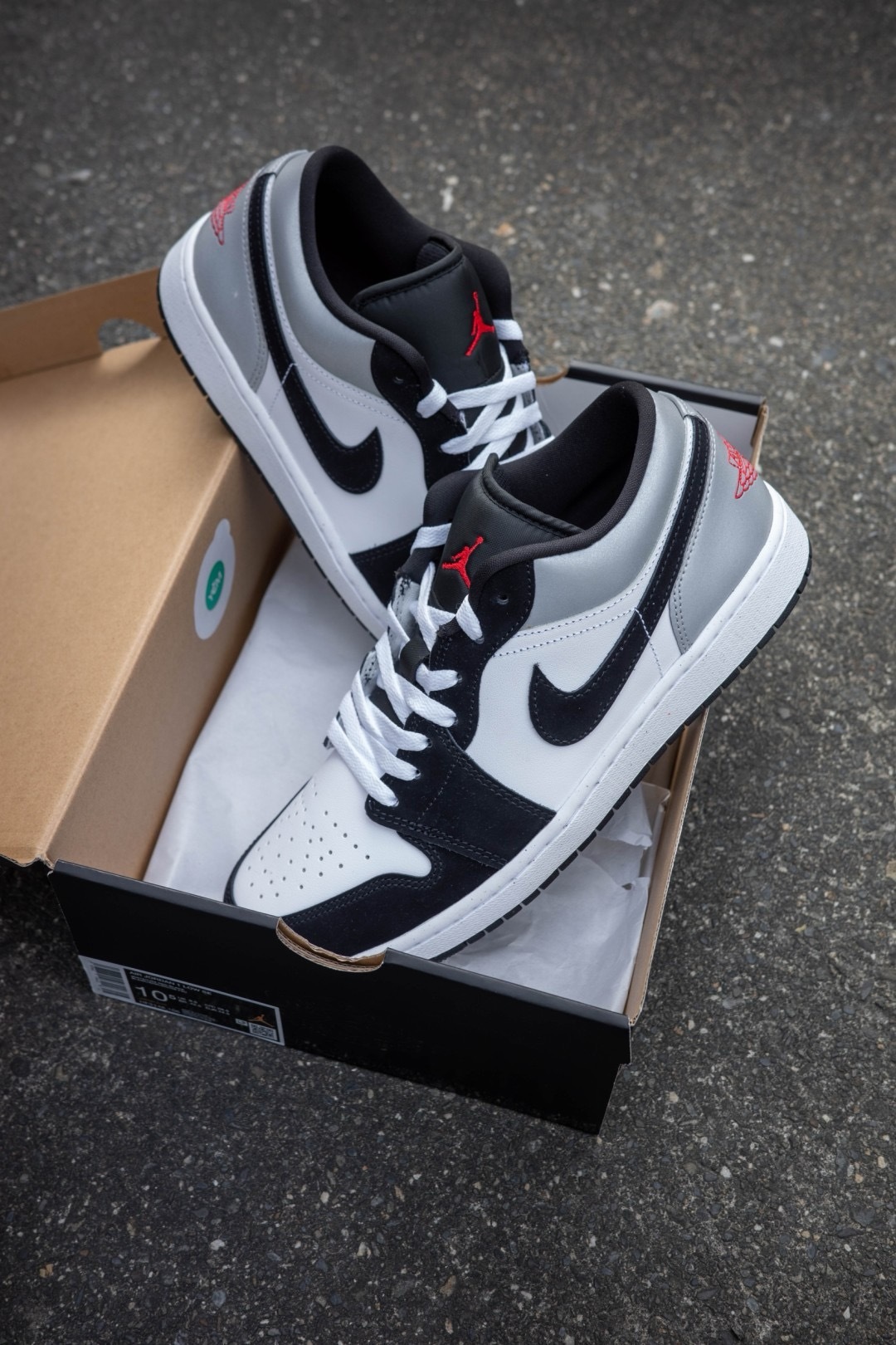 Nike Air Jordan 1 Low 幻影灰 2.0 反光 HF3148-106