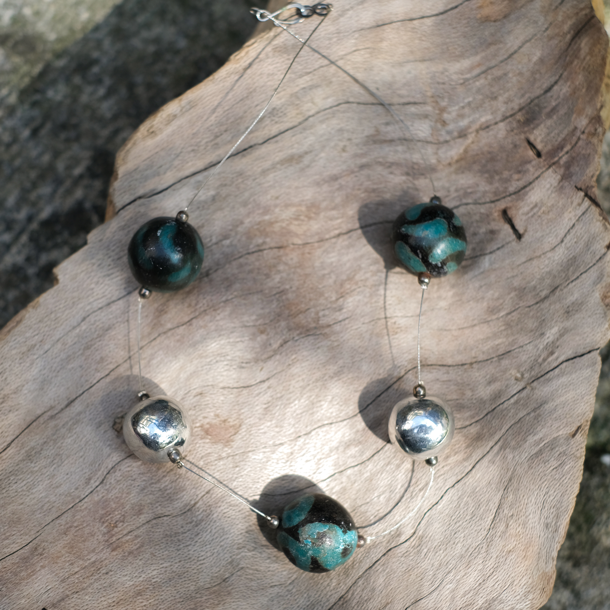 陶項鍊｜葉珠｜宏都拉斯