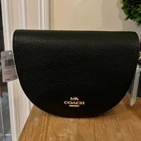 [S] COACH C1432 LEATHER ELLEN XBODY,IM/BLACK, 195031139352 (SCO1101)