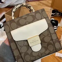 [S] COACH C7227 S/G SNK MNI PPR CB,LIGHT KHAKI CHALK MULTI, 195031395949 (SCO1102)