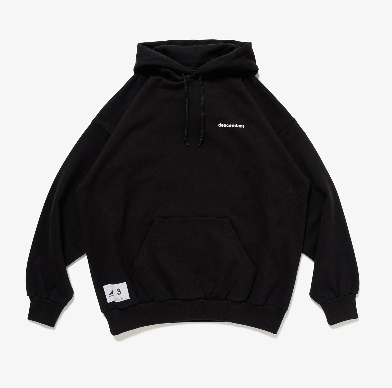 DESCENDANT DIRT HOODY 242atds-csm04 Men's Cotton hoodie with