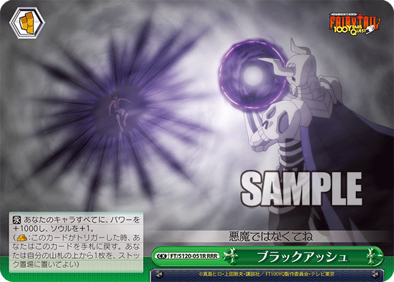 【FT/S120-051R RRR】ブラックアッシュ