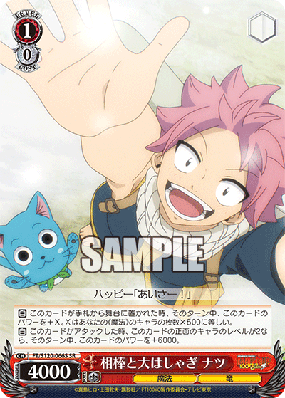 【FT/S120-066S SR】相棒と大はしゃぎ ナツ
