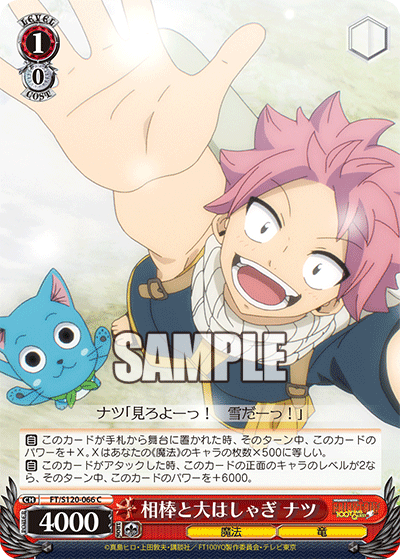 【FT/S120-066 C】相棒と大はしゃぎ ナツ