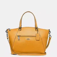 [S] COACH F79997 PEBBLE LEATHER PRAIRIE,QB/YELLOW, 193971502953 (SCO1119)