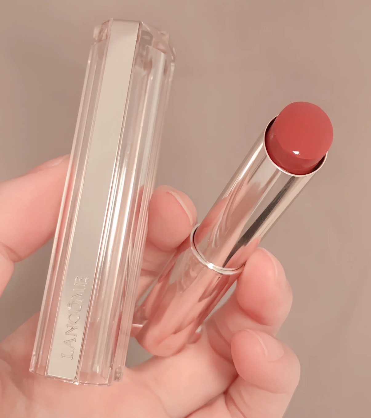 📦預購 Lancome蘭蔻-唯我玫瑰裸光潤唇膏