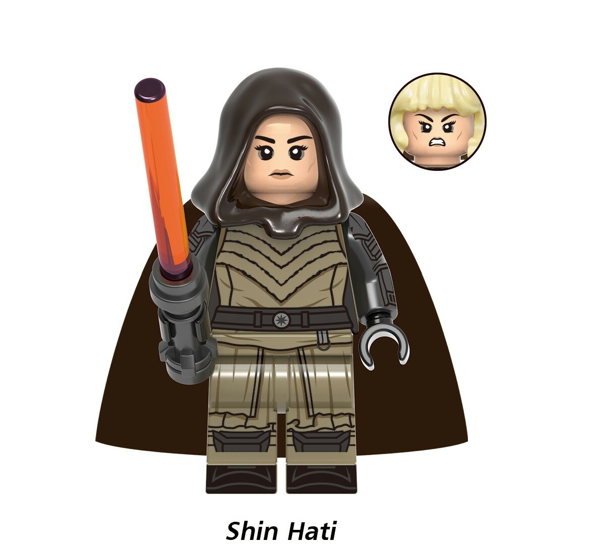 Shin Hati Star Wars Custom Minifigures Minifigs Fit Lego GH0480