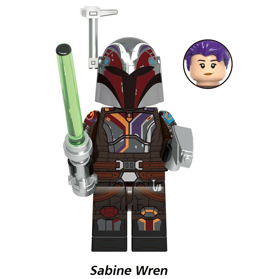 Sabine Wren Star Wars Custom Minifigures Minifigs Fit Lego GH0482