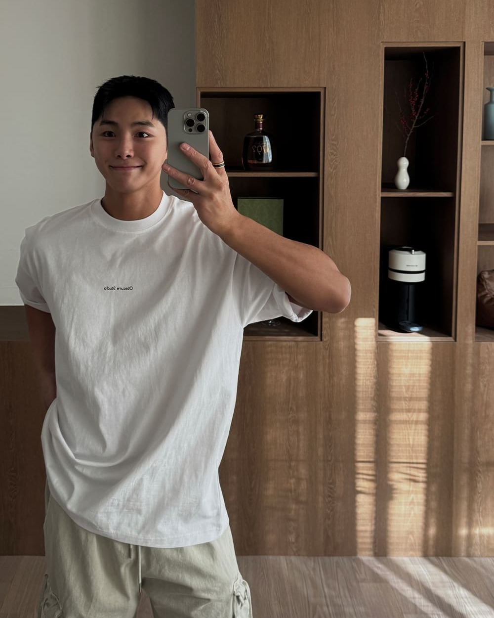 Obscure Studio印花短袖T恤