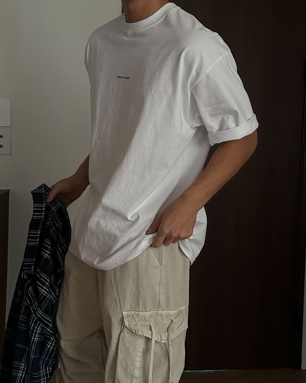 Obscure Studio印花短袖T恤