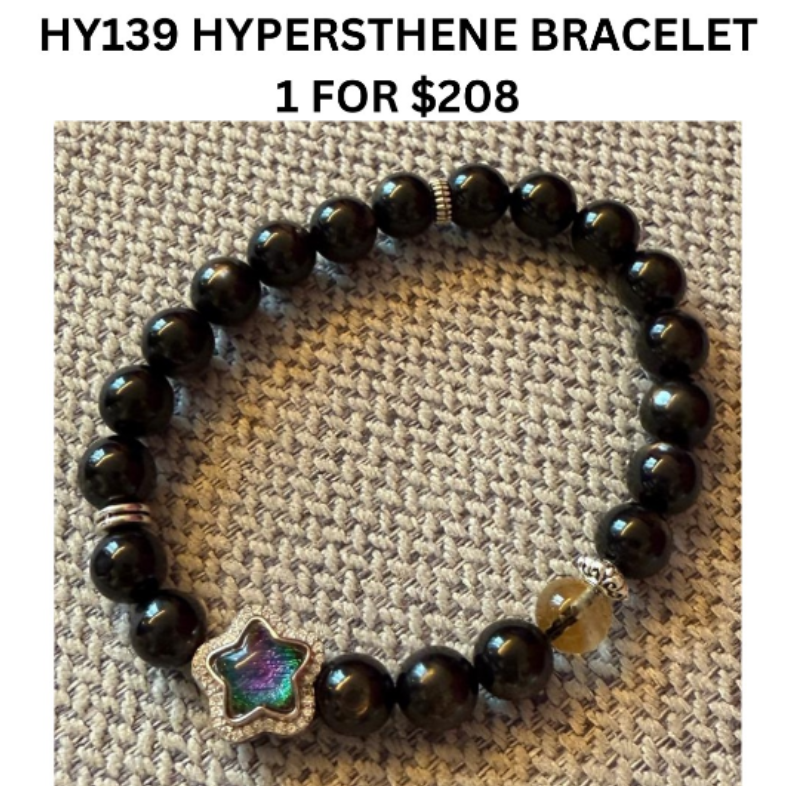 1 HY139 HYPERSTHENE BRACELET