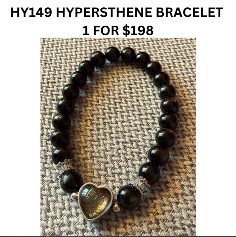 1 HY149 HYPERSTHENE BRACELET 