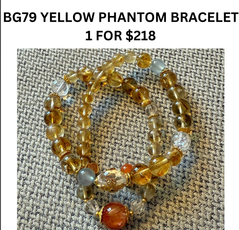 1 BG79 YELLOW PHANTOM BRACELET