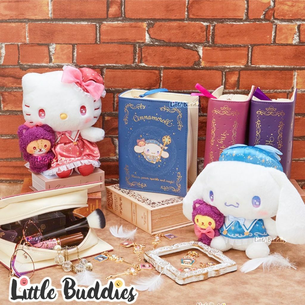 日版Sanrio 魔幻設計系列 魔法書化妝袋 小袋