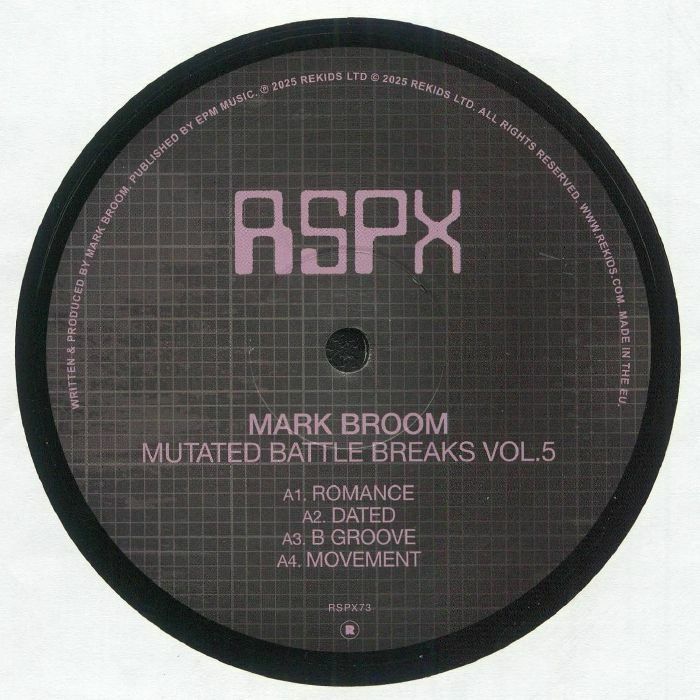 Mark Broom《Mutated Battle Breaks Vol 5》（LP）