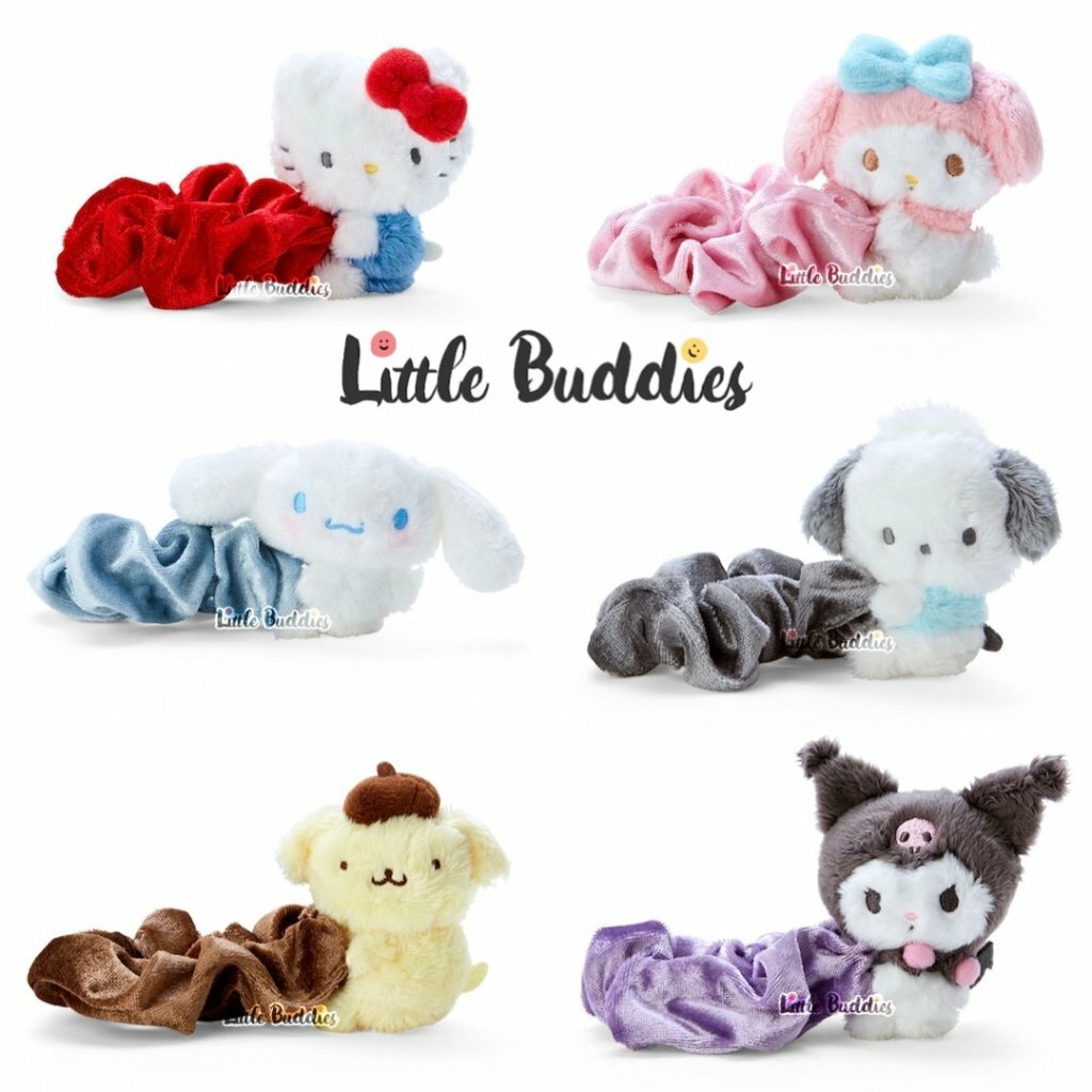 日版 Sanrio 抱抱公仔髮圈頭飾