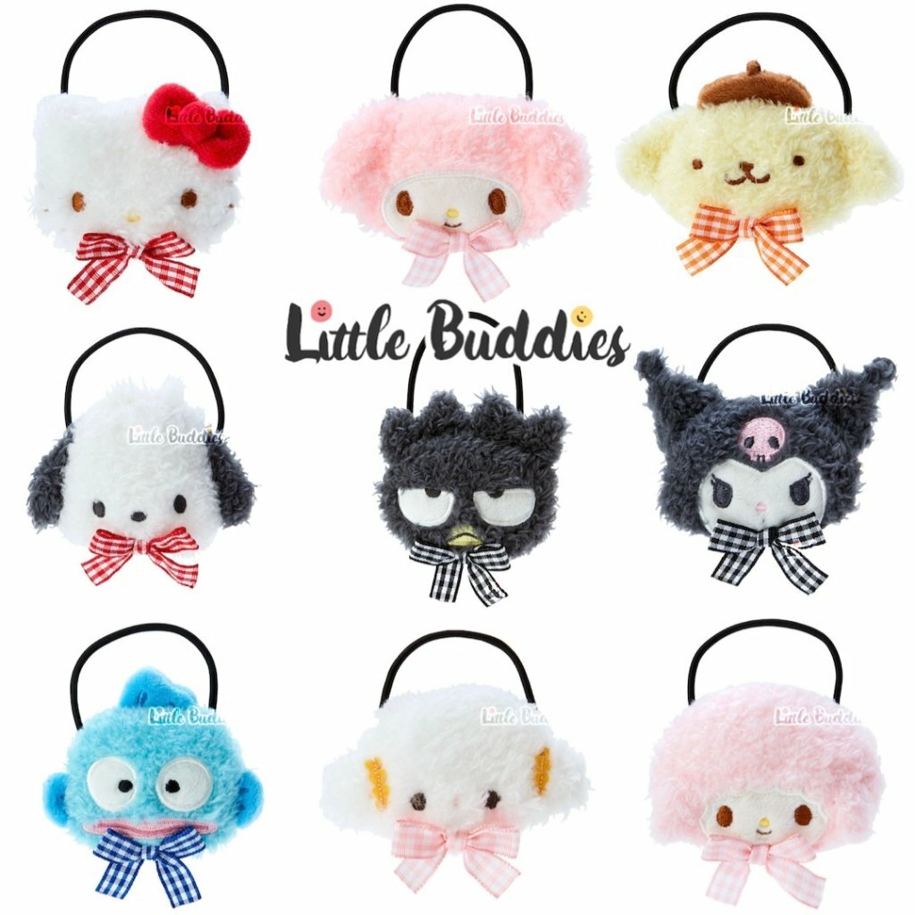 日版Sanrio 毛茸茸頭橡筋頭飾