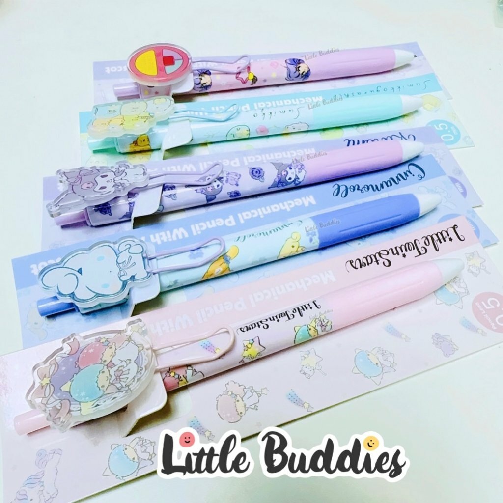 港版Sanrio/ 角落生物/ 小忌廉 公仔鉛芯筆