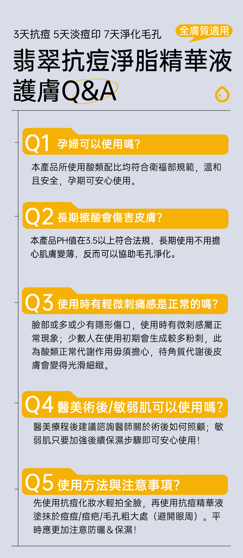 抗痘精華液_痘痘精華_控油精華