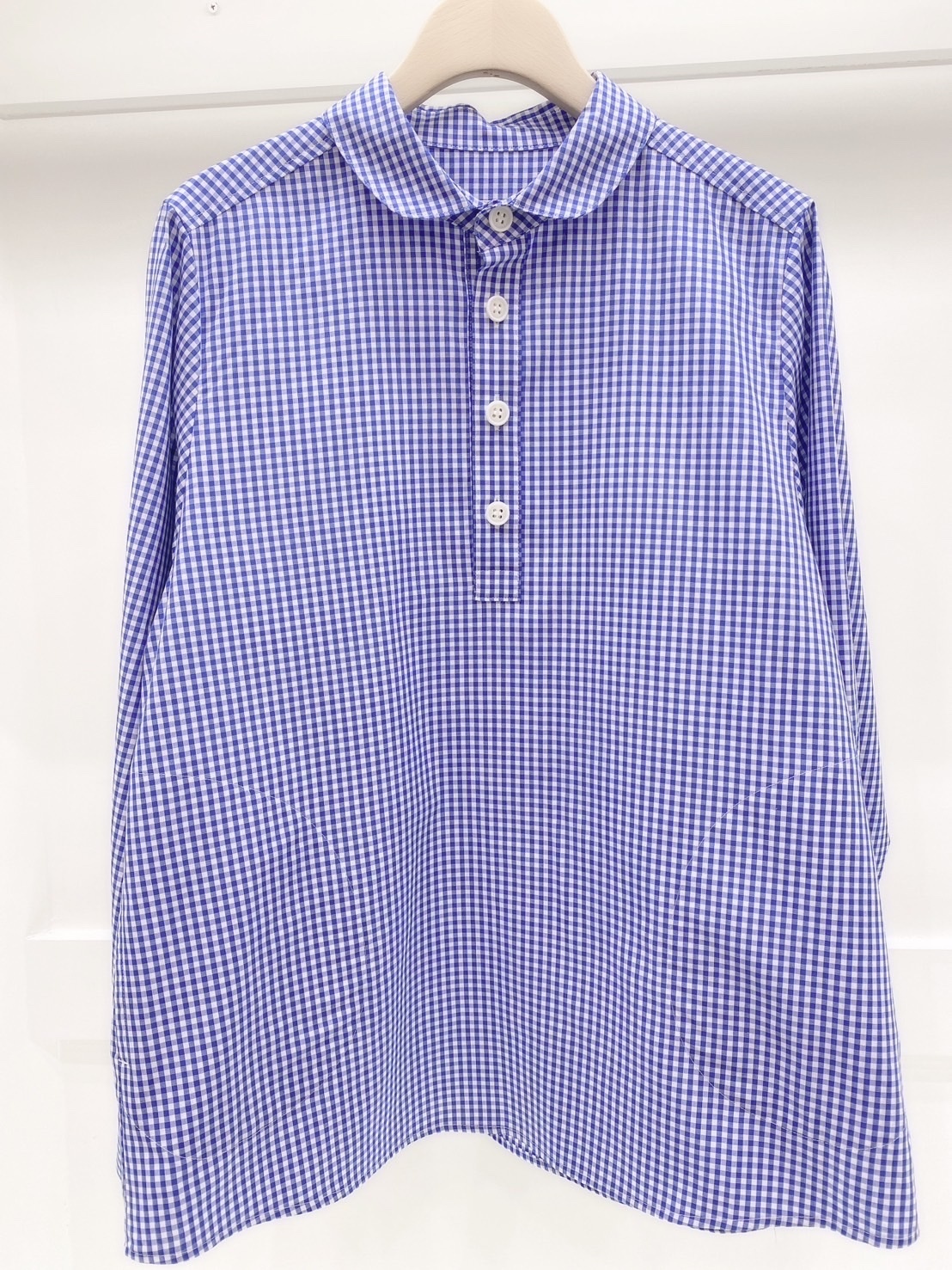 Vent d'ouest 格子圓領套頭衫