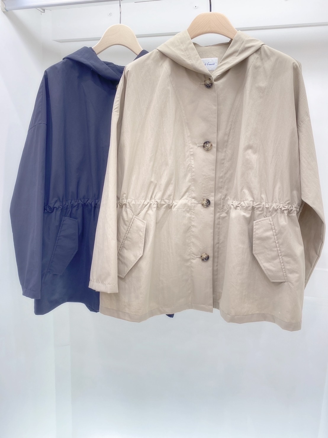 Vent d'ouest 塔斯蘭尼龍防水連帽外套