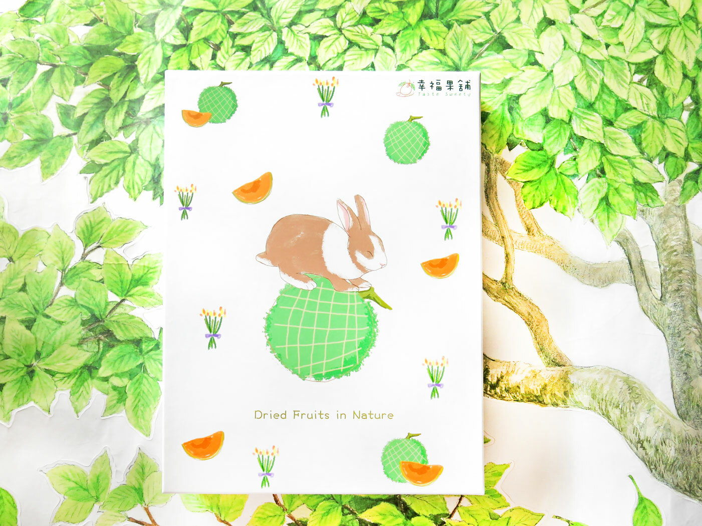 哈密兔水果乾禮盒4格(8入/12入/16入)