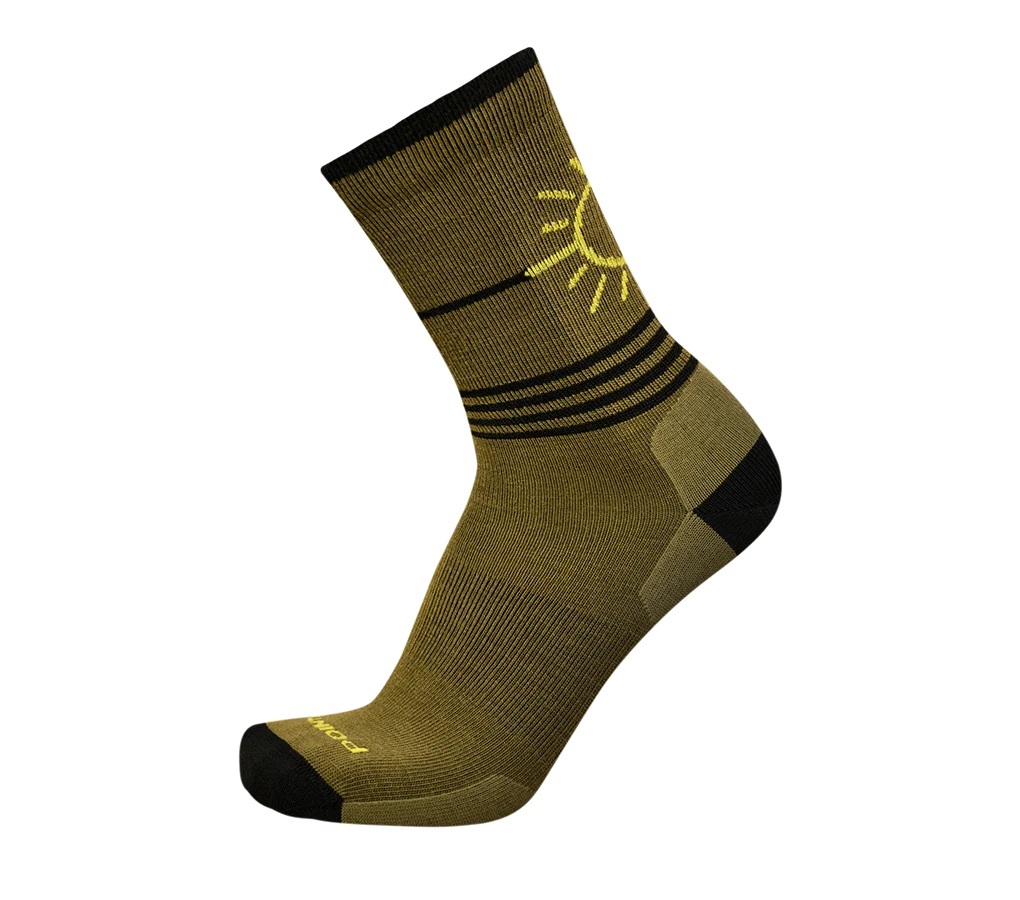 Point 6. Rising Sun, Ultra Light, 3/4 Crew #6808 #COYOTE BROWN