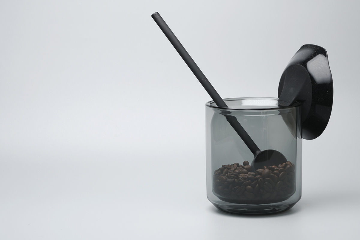 台灣設計品牌,HMM Space Jar,太空玻璃罐,咖啡儲豆罐,矽膠密封保鮮蓋,可堆疊的萬用玻璃儲物罐