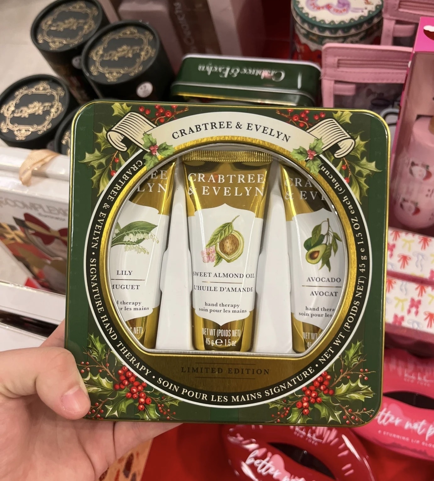 【預購】CRABTREE & EVELYN G0211100 護手霜3pc禮盒裝(45g)