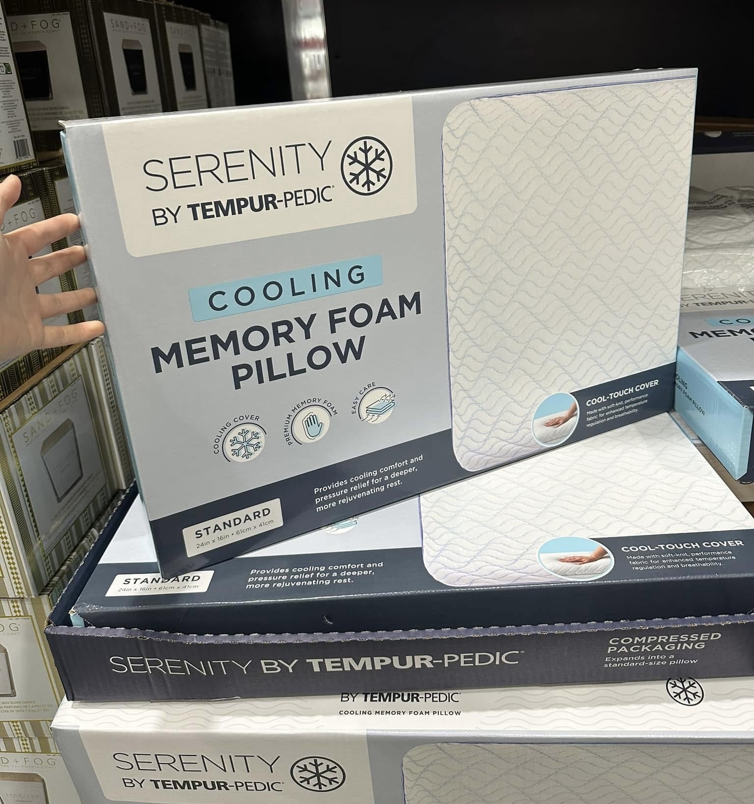 V17391 Serenity by Tempur-Pedic Cooling 記憶棉枕頭