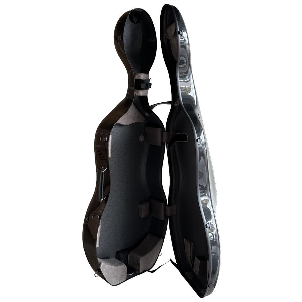 JML 亮澤系列 大提琴盒 (亮面藍)