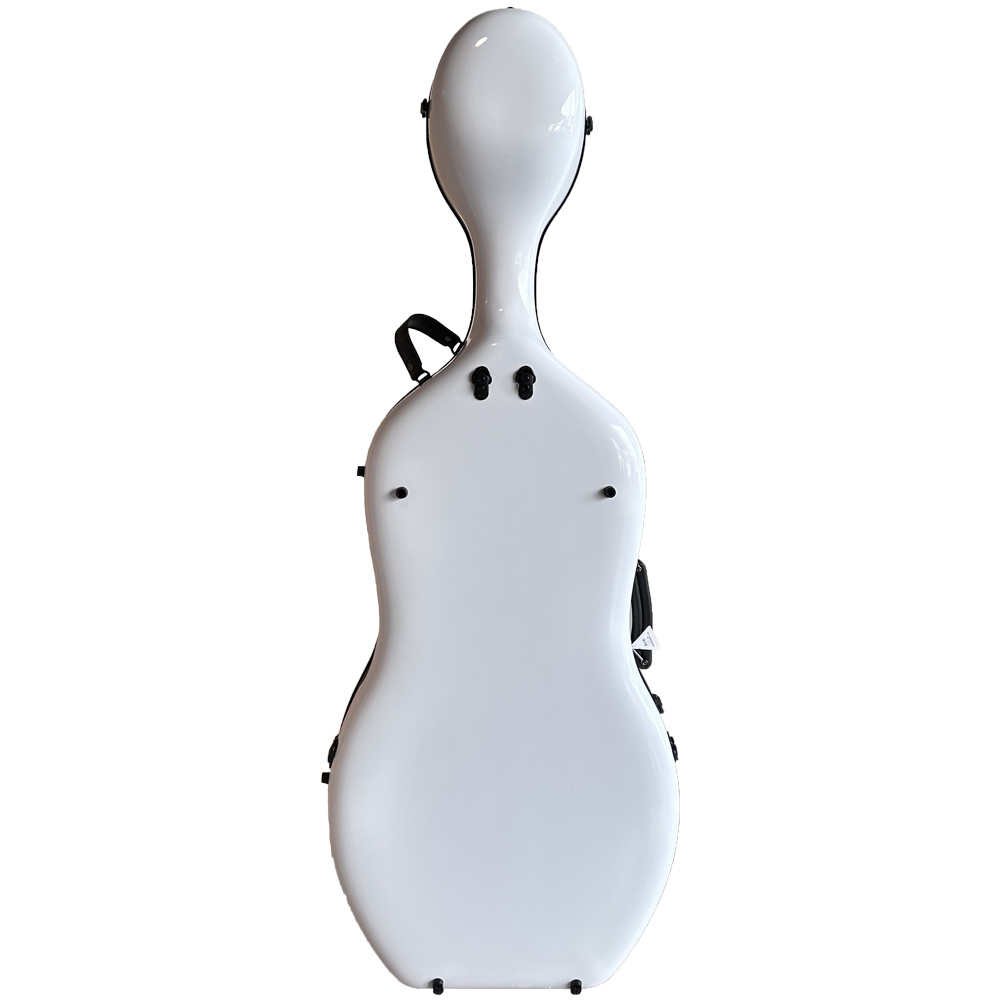 JML 亮澤系列 大提琴盒 (亮面白)