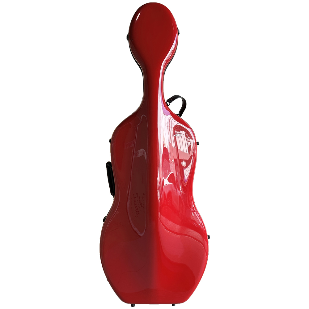 JML 亮澤系列 大提琴盒 (亮面紅)