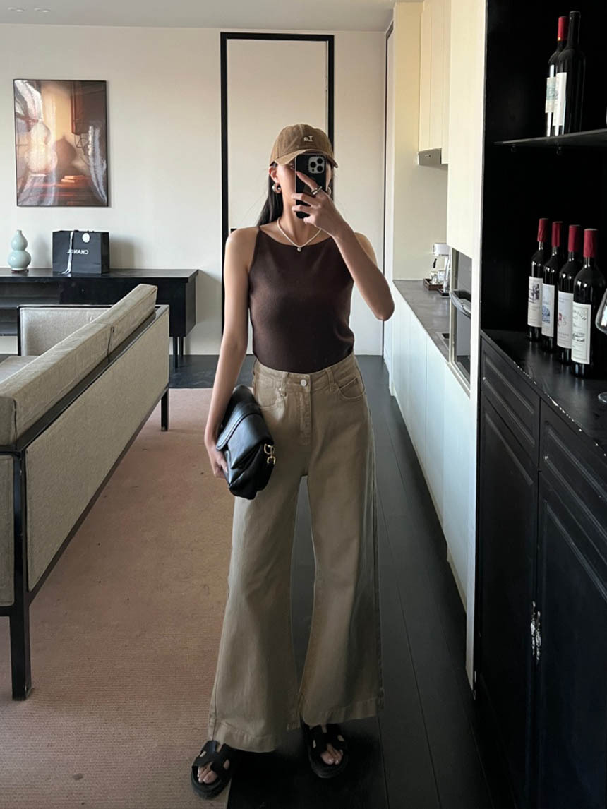 基礎款百搭落地牛仔褲*4色