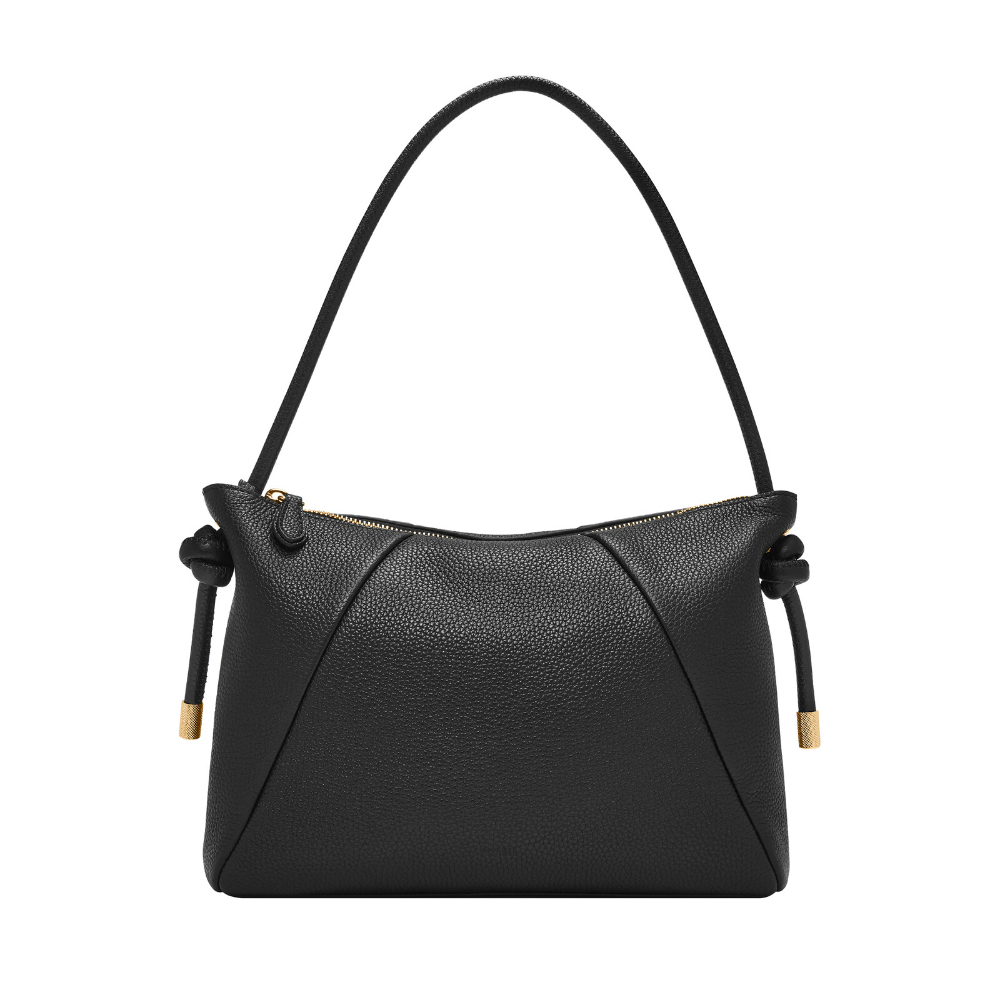 Willa 真皮肩背包-黑色 ZB11119001