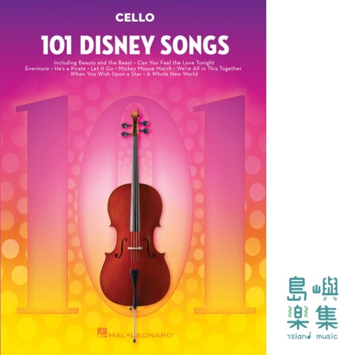 101 Disney Songs &nbsp;- for Cello -&nbsp;Cello