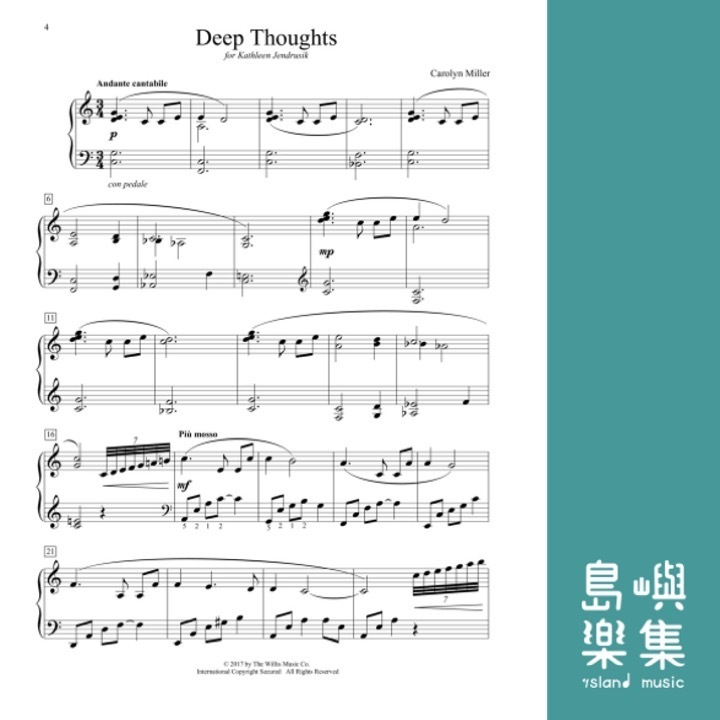 More Piano Solos in Lyrical Style &nbsp;- Early to Mid-Intermediate Level