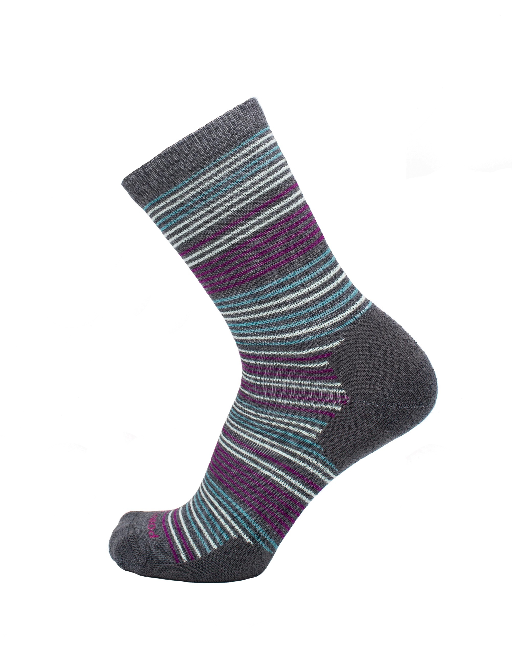 Point 6. Heavenly Daze, Extra Light, 3/4 Crew #6578 #GRAY