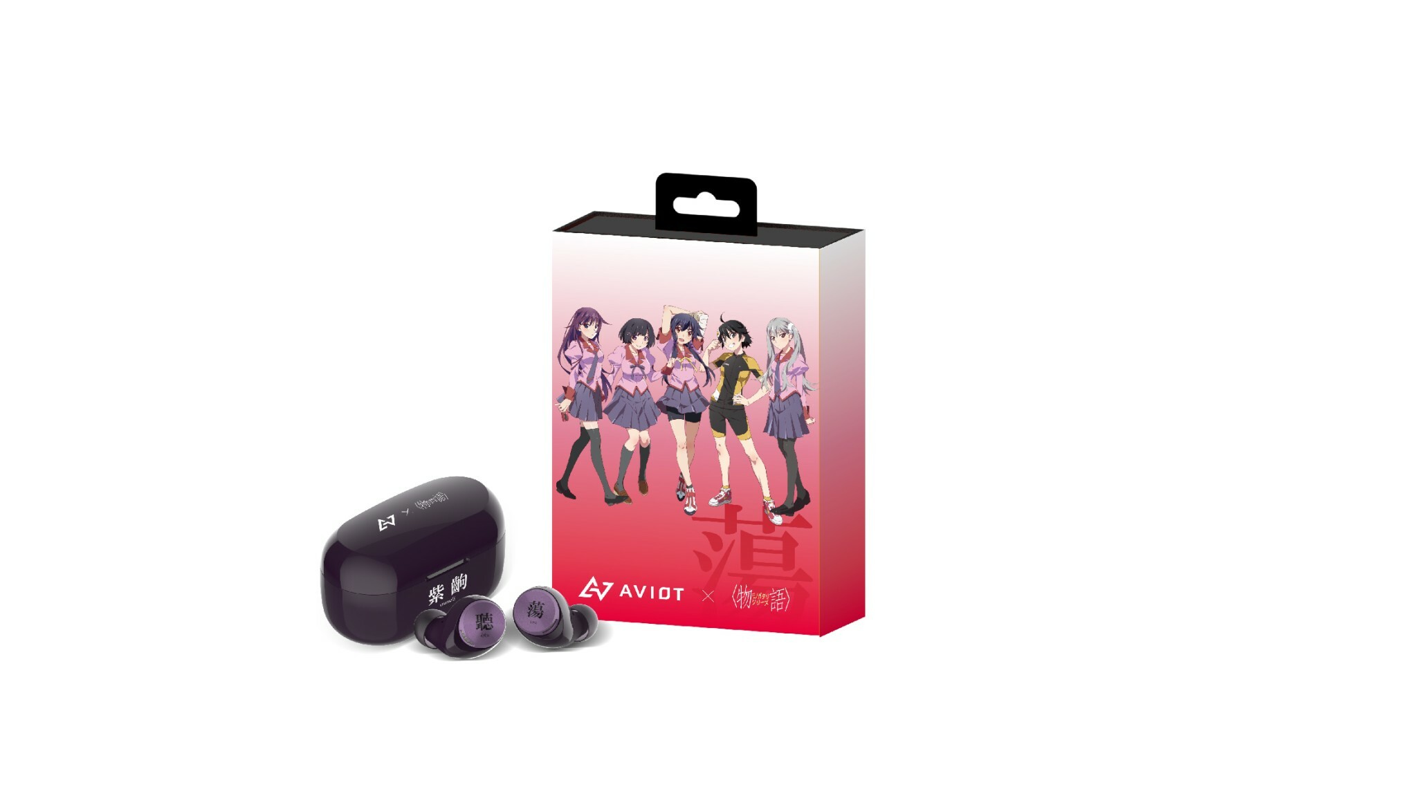 「ACG.GO」「預購」AVIOT TE-D01v-MGT｜《物語系列》無線耳機